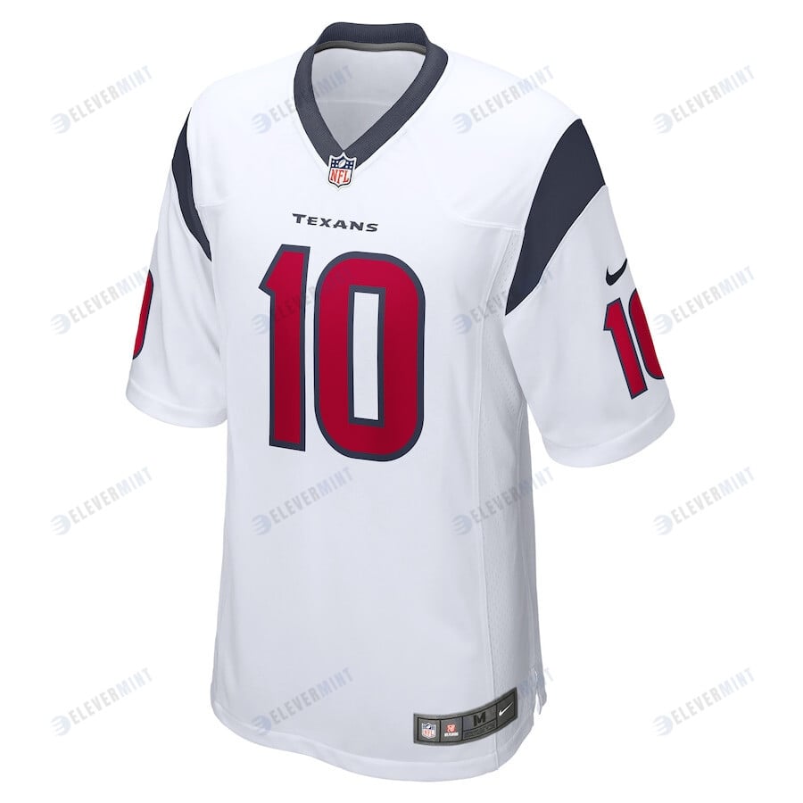 Davis Mills Houston Texans Game Player Jersey - White
