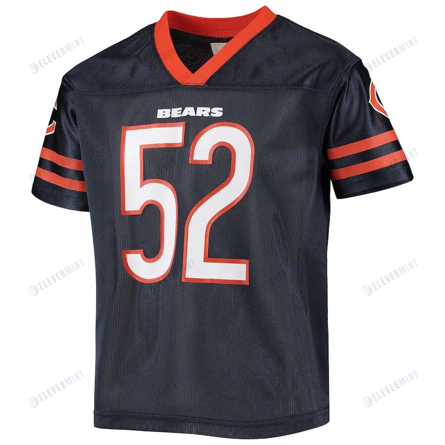 Khalil Mack 52 Chicago Bears YOUTH Team Jersey - Navy
