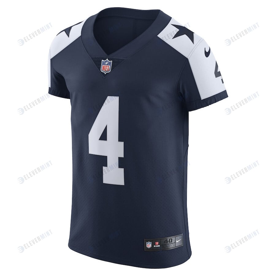 Dak Prescott 4 Dallas Cowboys Alternate Vapor Elite Player Jersey - Navy