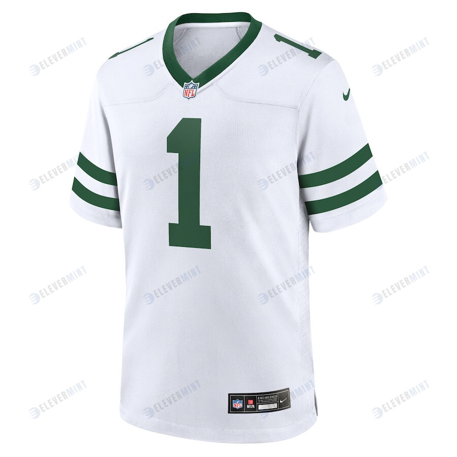 Ahmad Sauce Gardner 1 New York Jets Legacy Game Men Jersey - White
