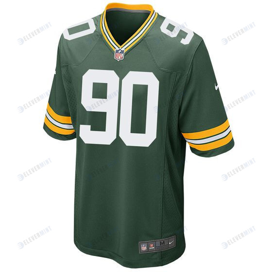 Lukas Van Ness 90 Green Bay Packers Men Home Game Jersey - Green