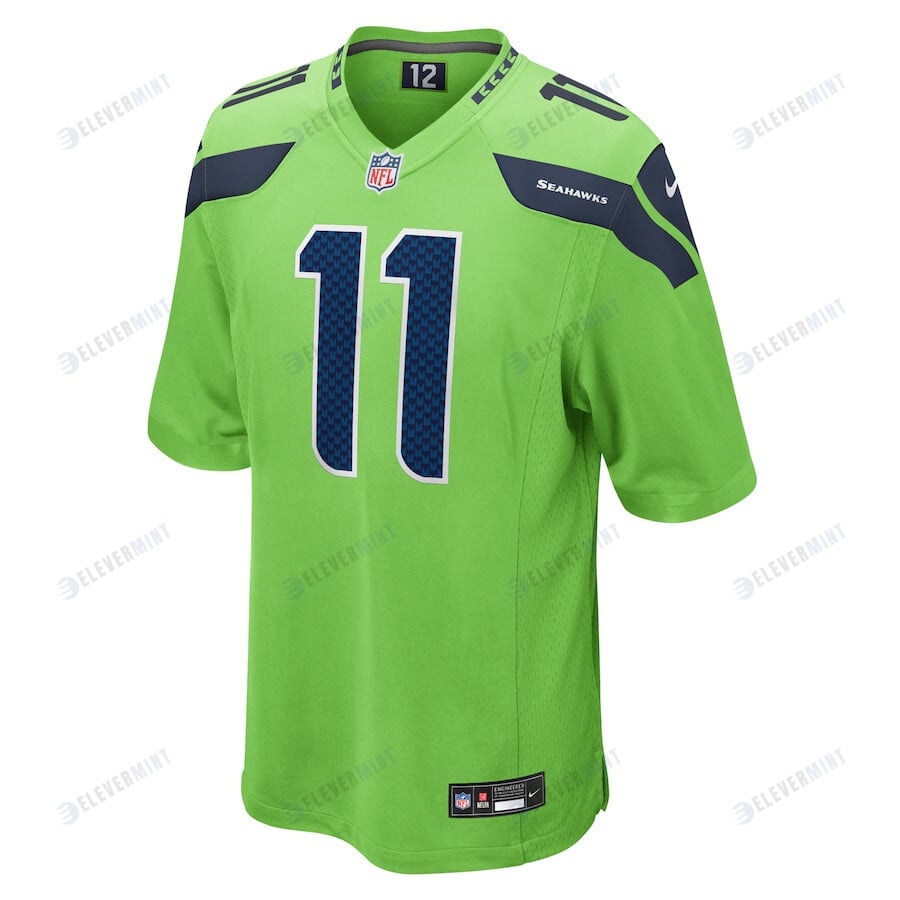 Jaxon Smith-Njigba 11 Seattle Seahawks Men Game Jersey - Neon Green