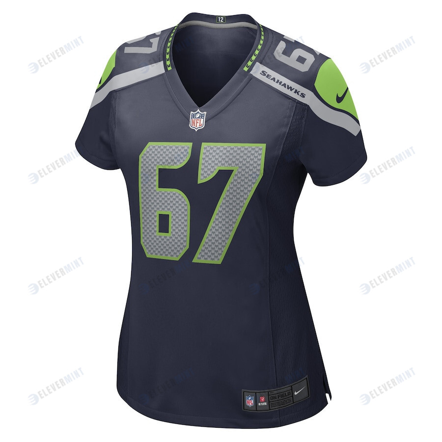 Charles Cross Seattle Seahawks Women's Game Player Jersey - College Navy