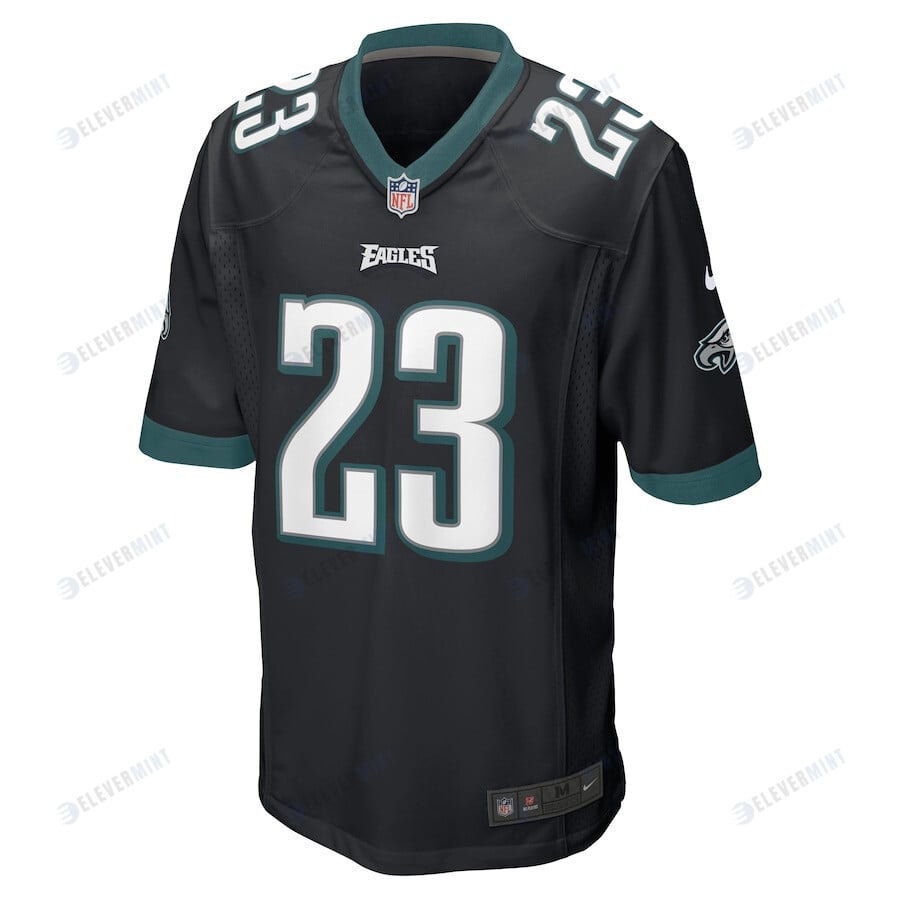 C.J. Gardner-Johnson 23 Philadelphia Eagles Alternate Game Player Jersey - Black