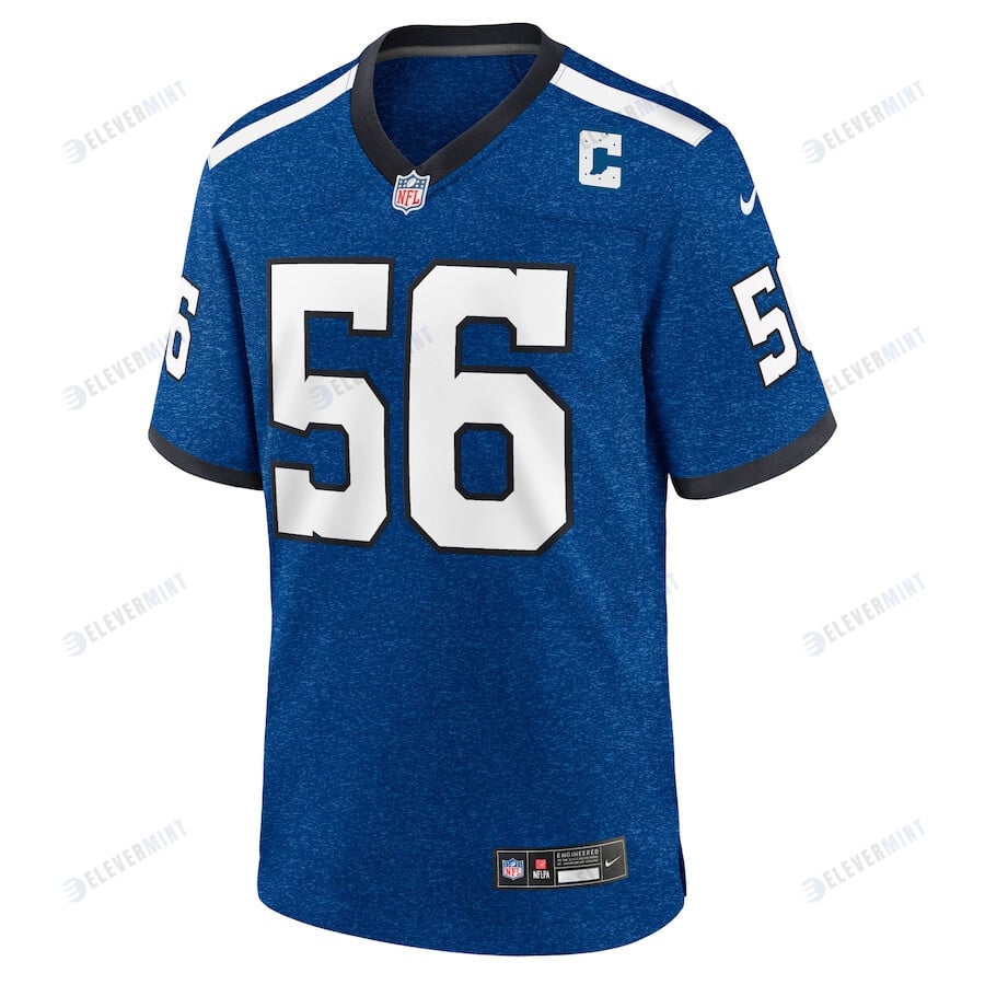 Quenton Nelson 56 Indianapolis Colts Indiana Nights Alternate Game Men Jersey - Royal