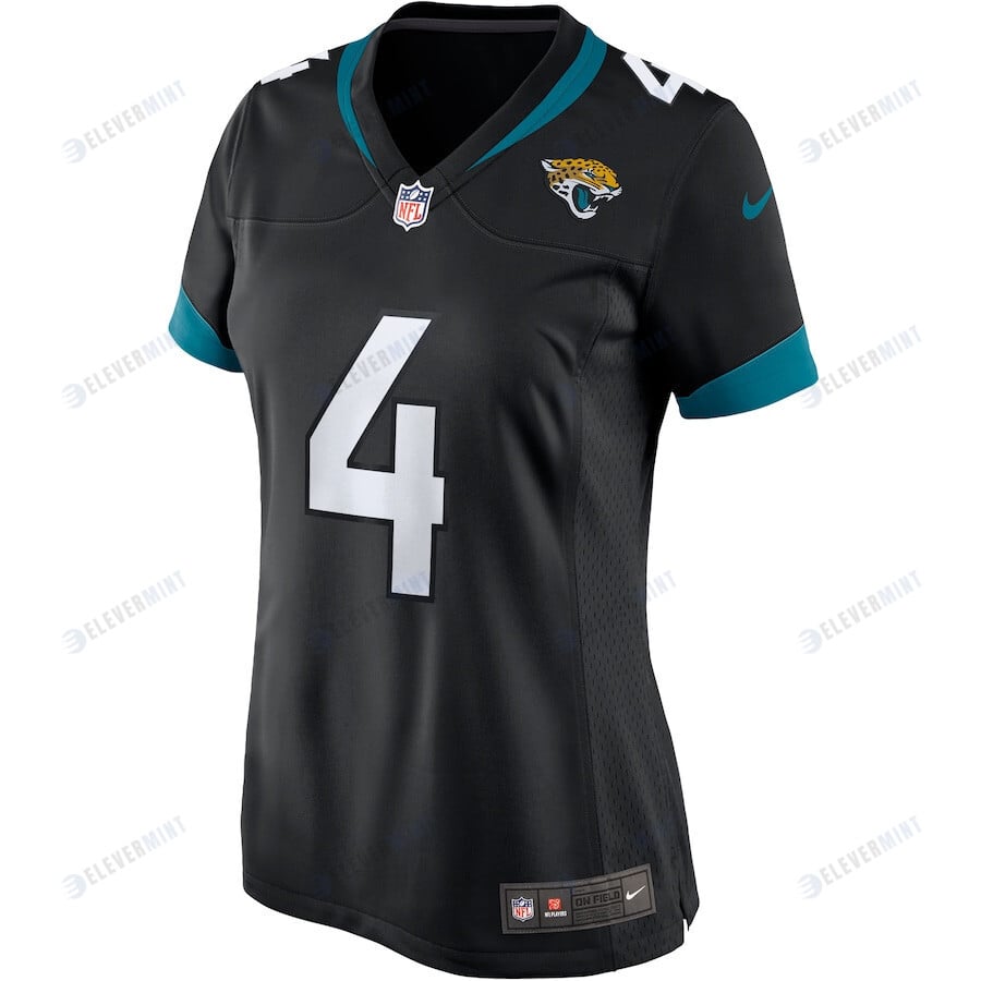 Josh Lambo 4 Jacksonville Jaguars Women's Game Jersey - Black