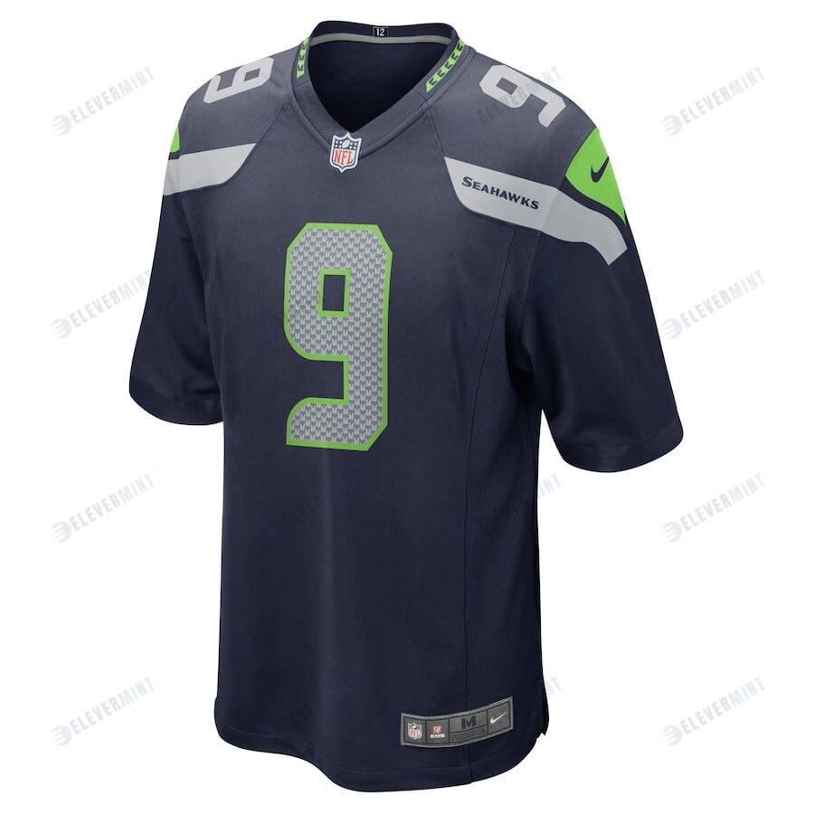 Kenneth Walker III 9 Seattle Seahawks Men Game Jersey - Navy