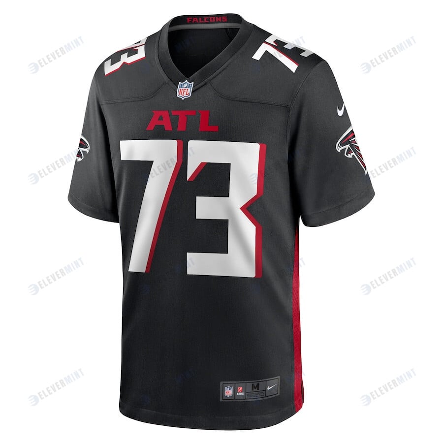 Tyler Vrabel 73 Atlanta Falcons Men Game Jersey - Black