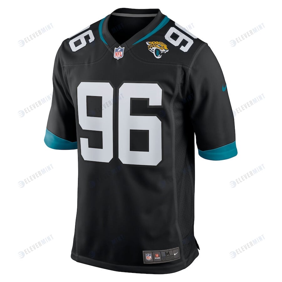 Adam Gotsis 96 Jacksonville Jaguars Men's Game Jersey - Black