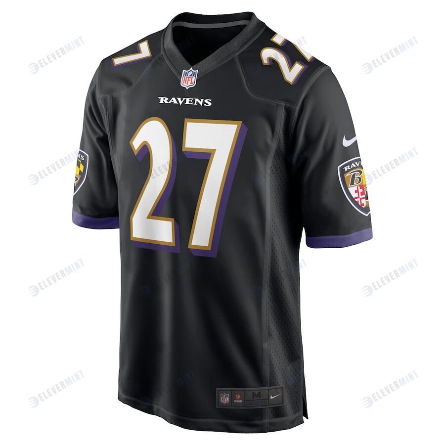 J.K. Dobbins 27 Baltimore Ravens Game Jersey - Black