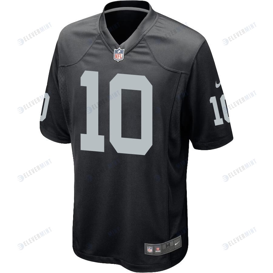Jimmy Garoppolo 10 Las Vegas Raiders Game Men Jersey - Black