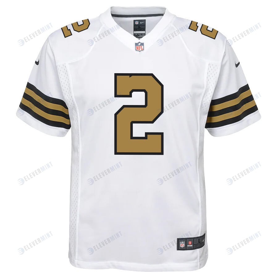 Jameis Winston 2 New Orleans Saints Youth Alternate Game Jersey - White