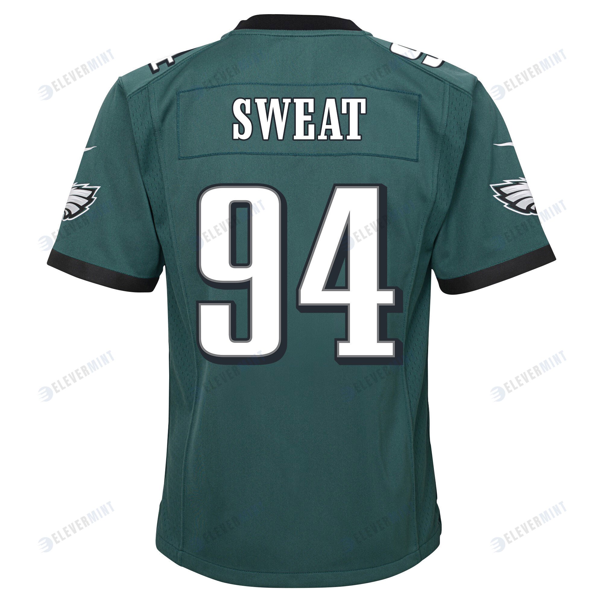 Josh Sweat 94 Philadelphia Eagles Super Bowl LVII Champions 2 Stars 2 Stars Youth Game Jersey - Black