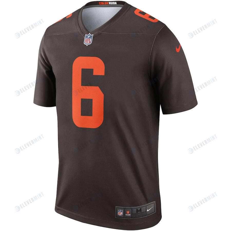 Baker Mayfield 6 Cleveland Browns Men's Alternate Legend Jersey - Brown