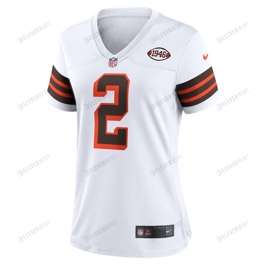 Amari Cooper 2 Cleveland Browns Women's Alternate Game Jersey - White