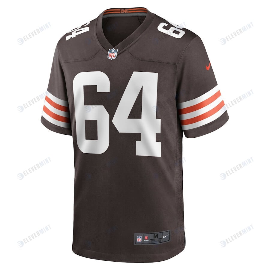Joe DeLamielleure 64 Cleveland Browns Men Game Retired Jersey - Brown