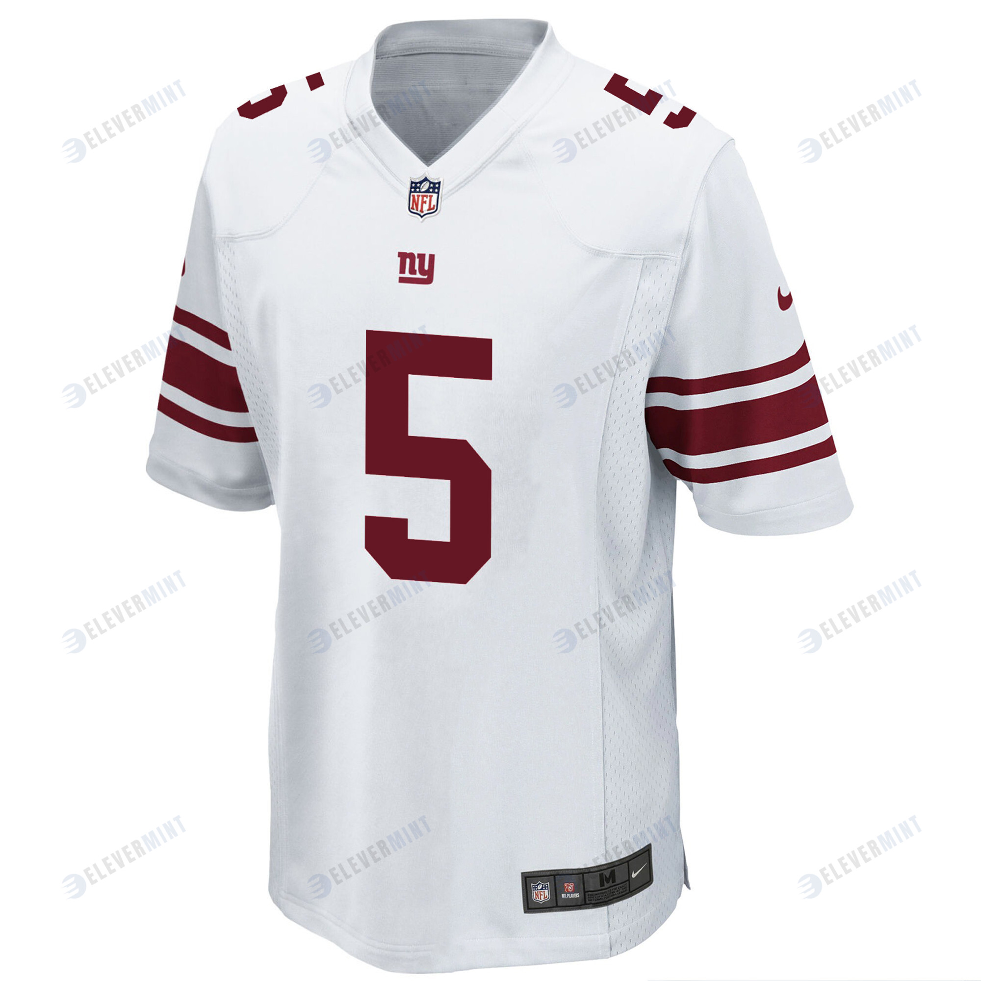 New York Giants Tyrod Taylor 5 Game Jersey - White Jersey