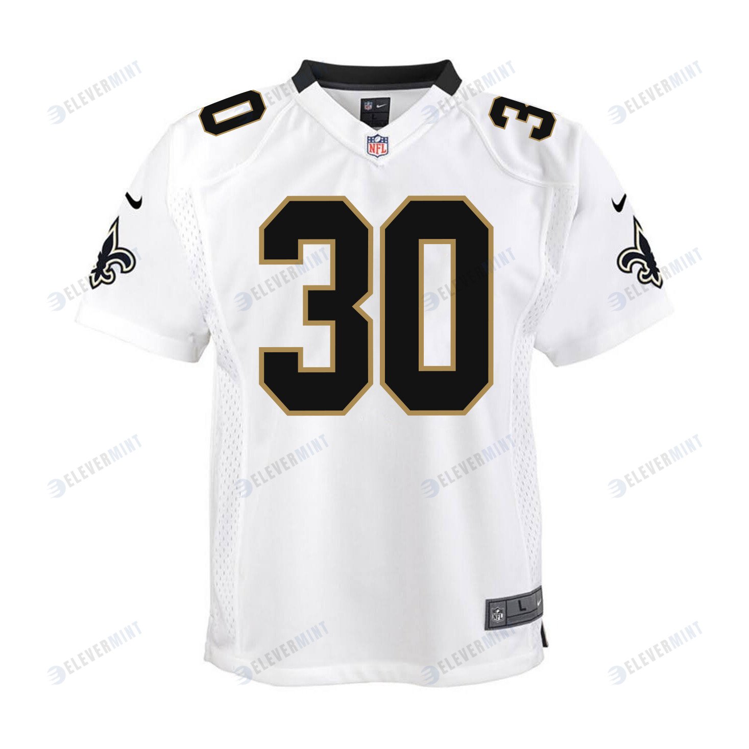 Jamaal Williams 30 New Orleans Saints Youth Game Jersey - White