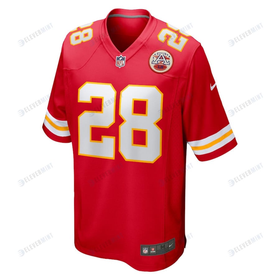 Keith Taylor 28 Kansas City Chiefs Game Men Jersey - Red
