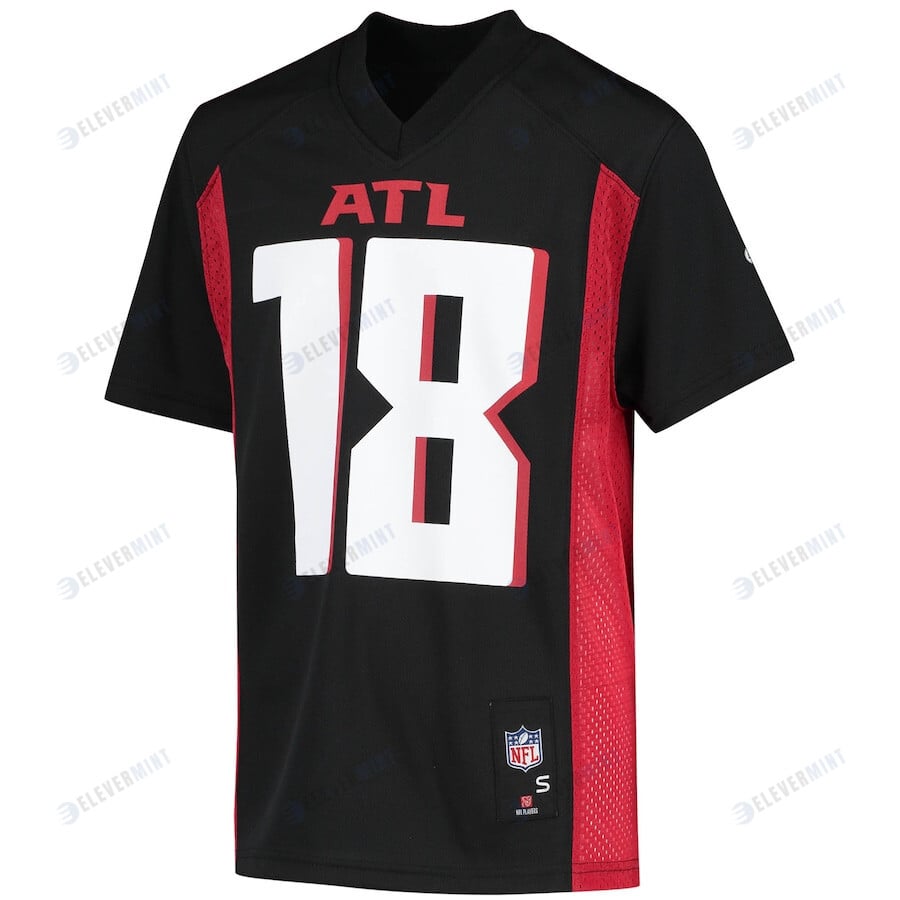 Calvin Ridley 18 Atlanta Falcons YOUTH Jersey - Black