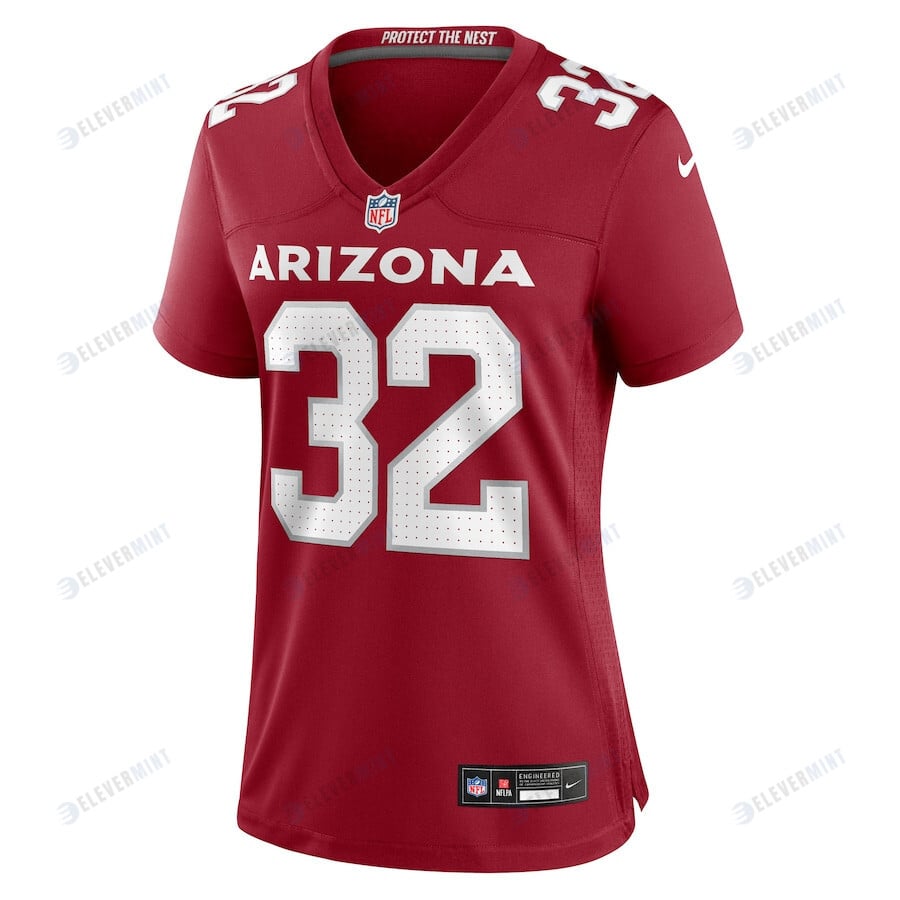 Joey Blount 32 Arizona Cardinals Women Game Jersey - Cardinal