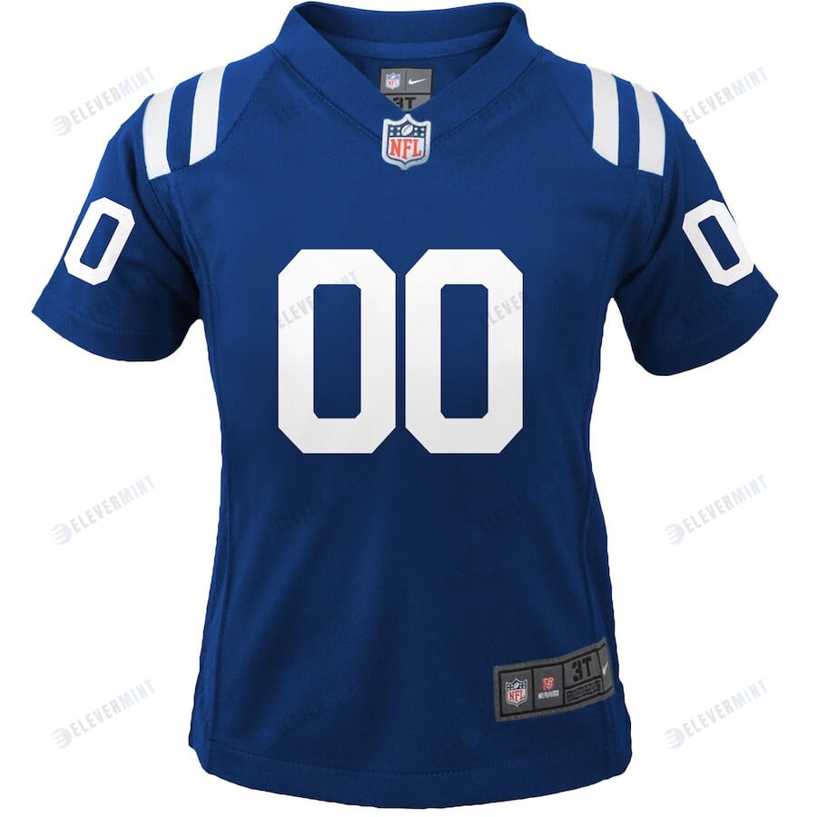 Indianapolis Colts Custom YOUTH Game Jersey - Royal
