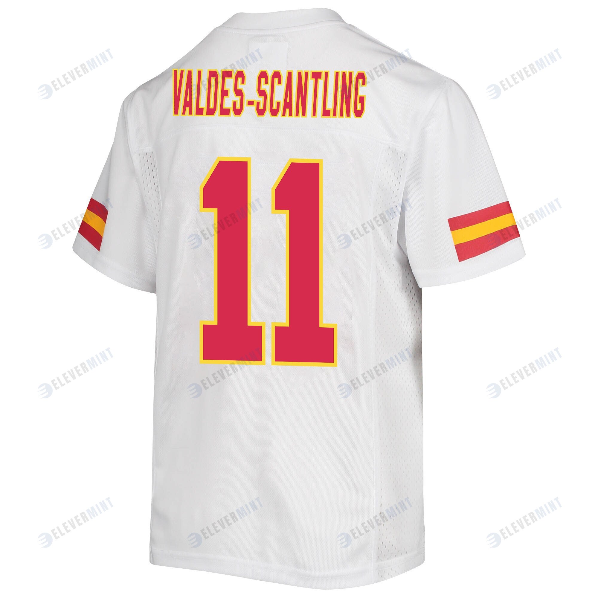 Marquez Valdes-Scantling 11 Kansas City Chiefs Super Bowl LVII Champions Youth Game Jersey - White