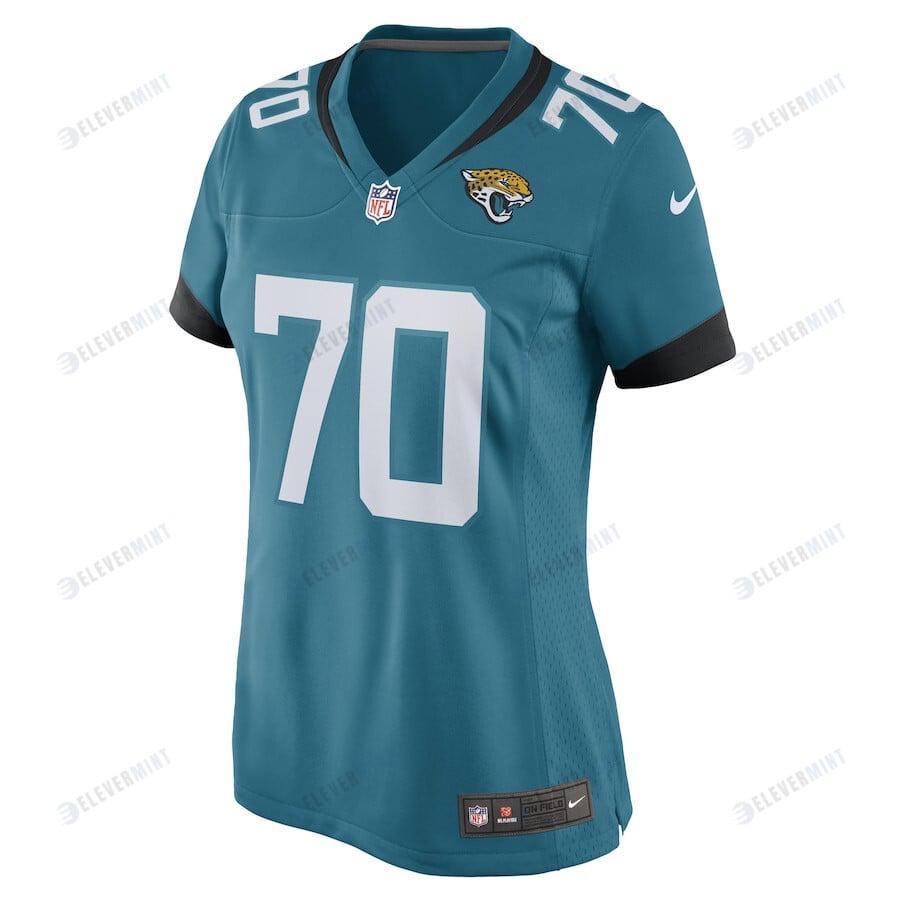 Cole Van Lanen Jacksonville Jaguars Women's Game Player Jersey - Teal