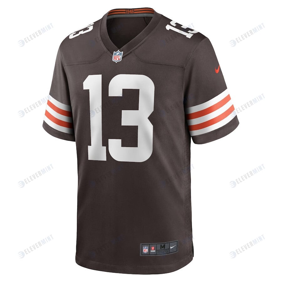 Corey Bojorquez 13 Cleveland Browns Men's Game Jersey - Brown