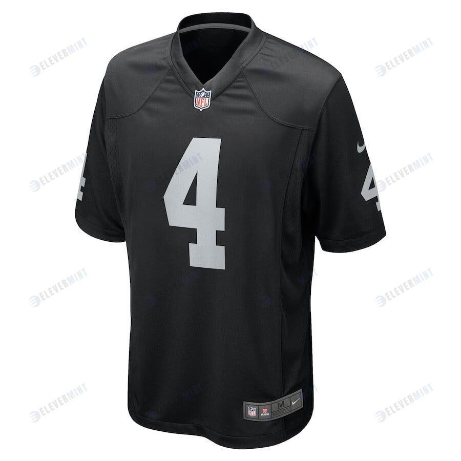 Aidan O'Connell 4 Las Vegas Raiders Men Game Jersey - Black