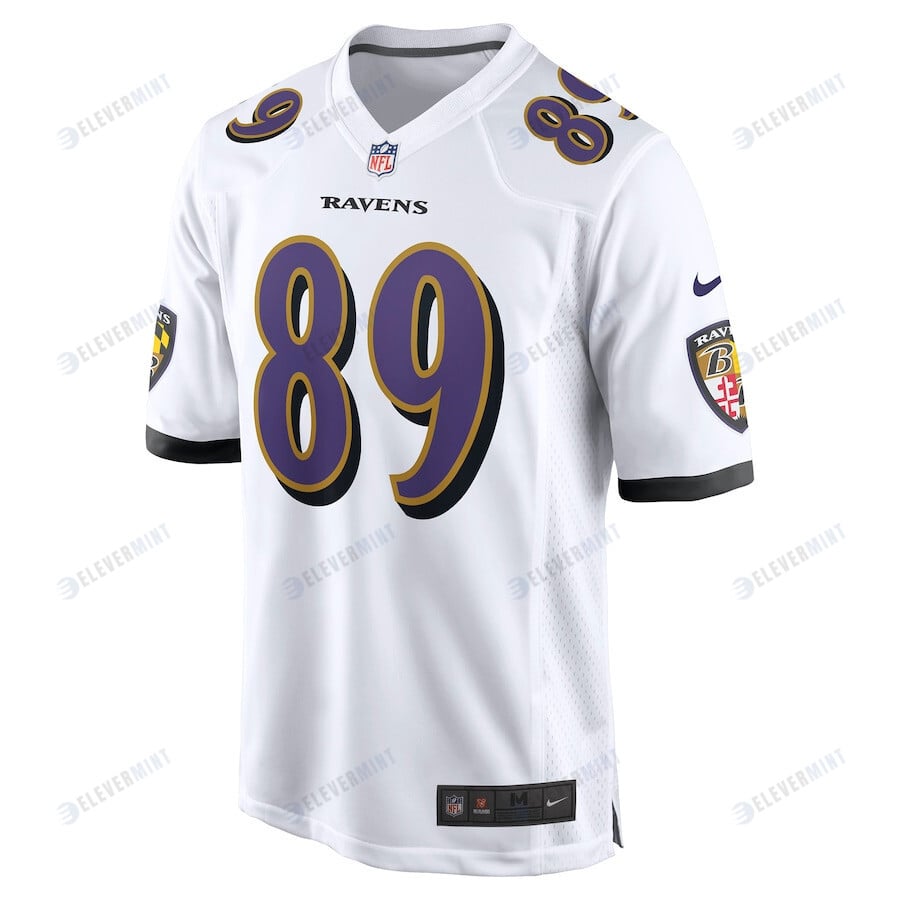Mark Andrews 89 Baltimore Ravens Game Jersey - White