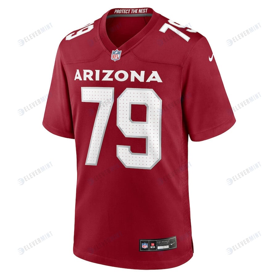 Jacob Slade 79 Arizona Cardinals Men Game Jersey - Cardinal