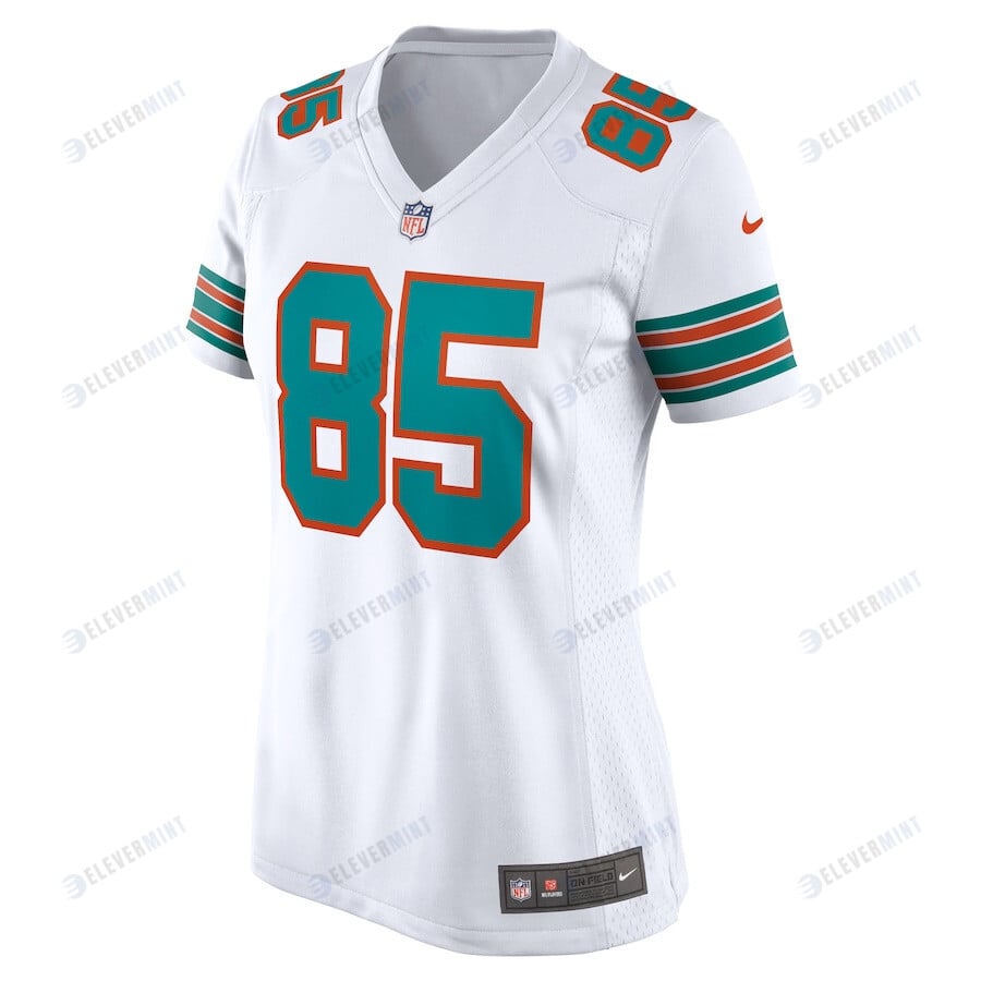 Mark Duper 85 Miami Dolphins Women's Retired Player Jersey - White
