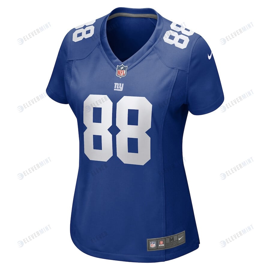 Dennis Houston 88 New York Giants Women Game Jersey - Royal