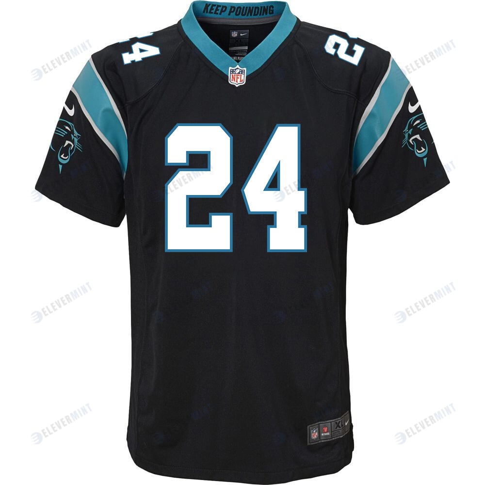 Vonn Bell 24 Carolina Panthers Youth Game Jersey - Black