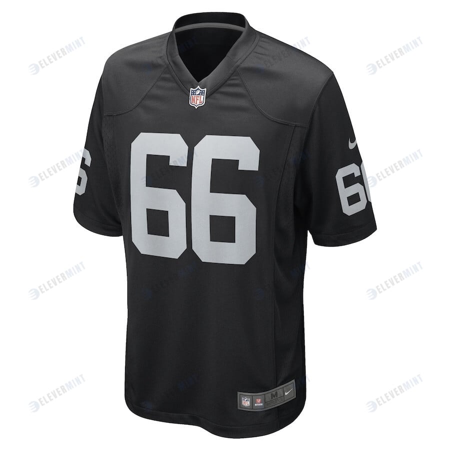 Dylan Parham Las Vegas Raiders Game Player Jersey - Black