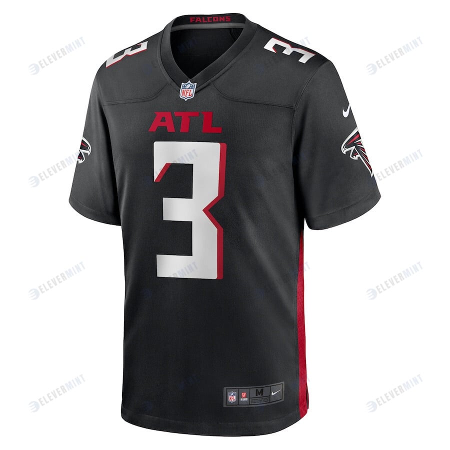 Jessie Bates III 3 Atlanta Falcons Men's Game Jersey - Black