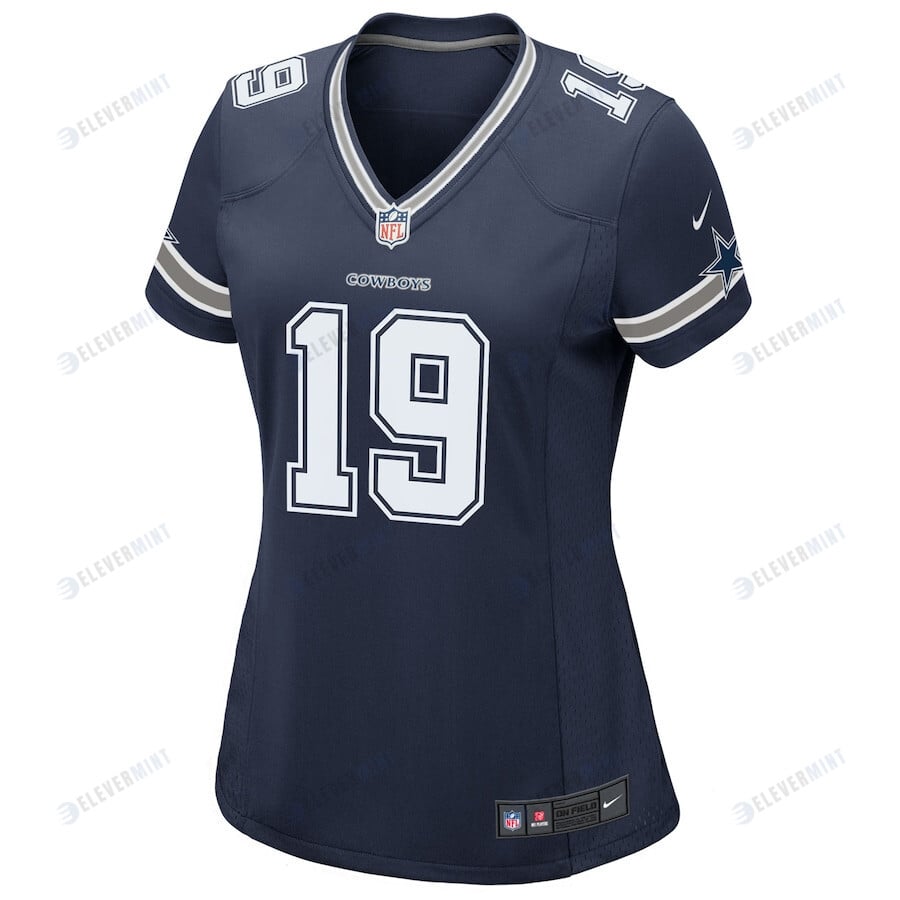 Amari Cooper 19 Dallas Cowboys Women's Game Team Jersey - Navy