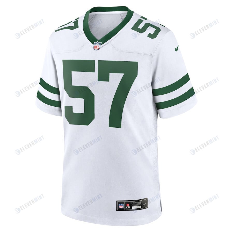 C.J. Mosley 57 New York Jets Men Legacy Game Jersey - White
