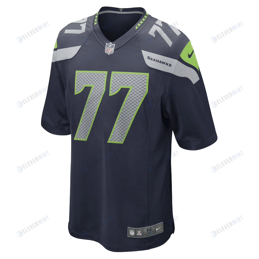 Quinton Jefferson Seattle Seahawks Game Player Jersey - College Navy