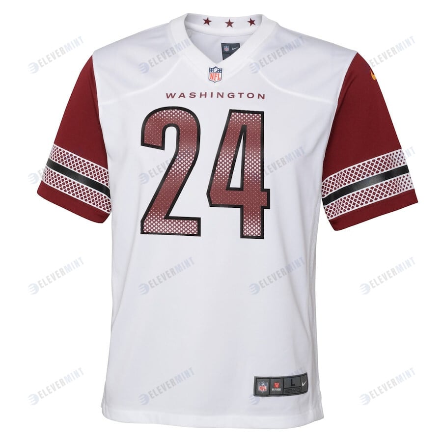 Antonio Gibson 24 Washington Commanders Game YOUTH Jersey - White
