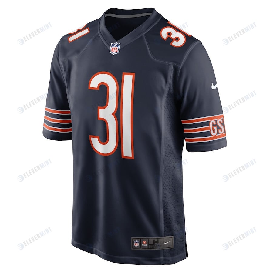 Jaylon Jones Chicago Bears Game Player Jersey - Navy
