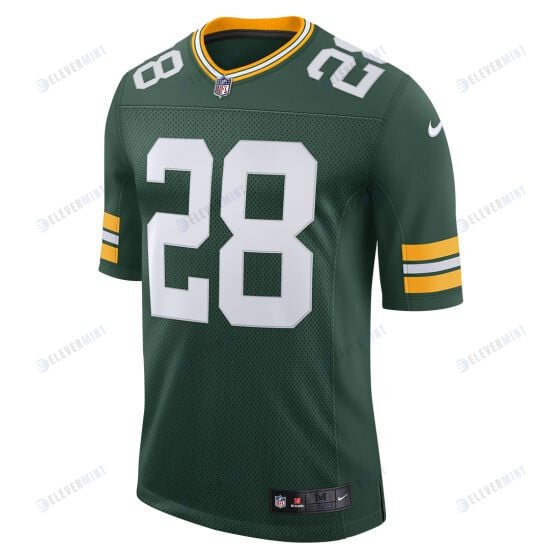 A.J.Dillon 28 Green Bay Packers Men Home Limited Jersey - Green