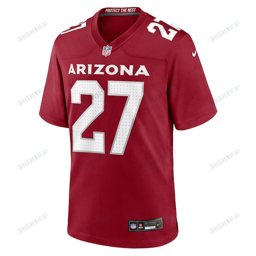 Divaad Wilson 27 Arizona Cardinals Men Team Game Jersey - Cardinal