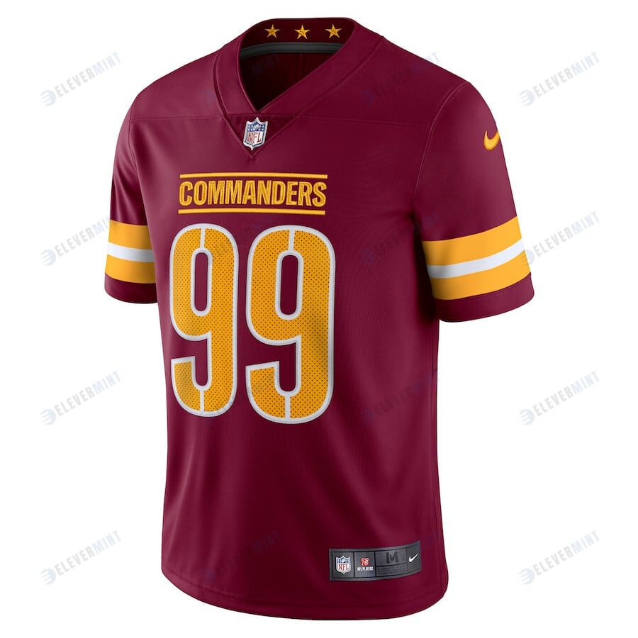 Chase Young Washington Commanders Vapor Limited Jersey - Burgundy