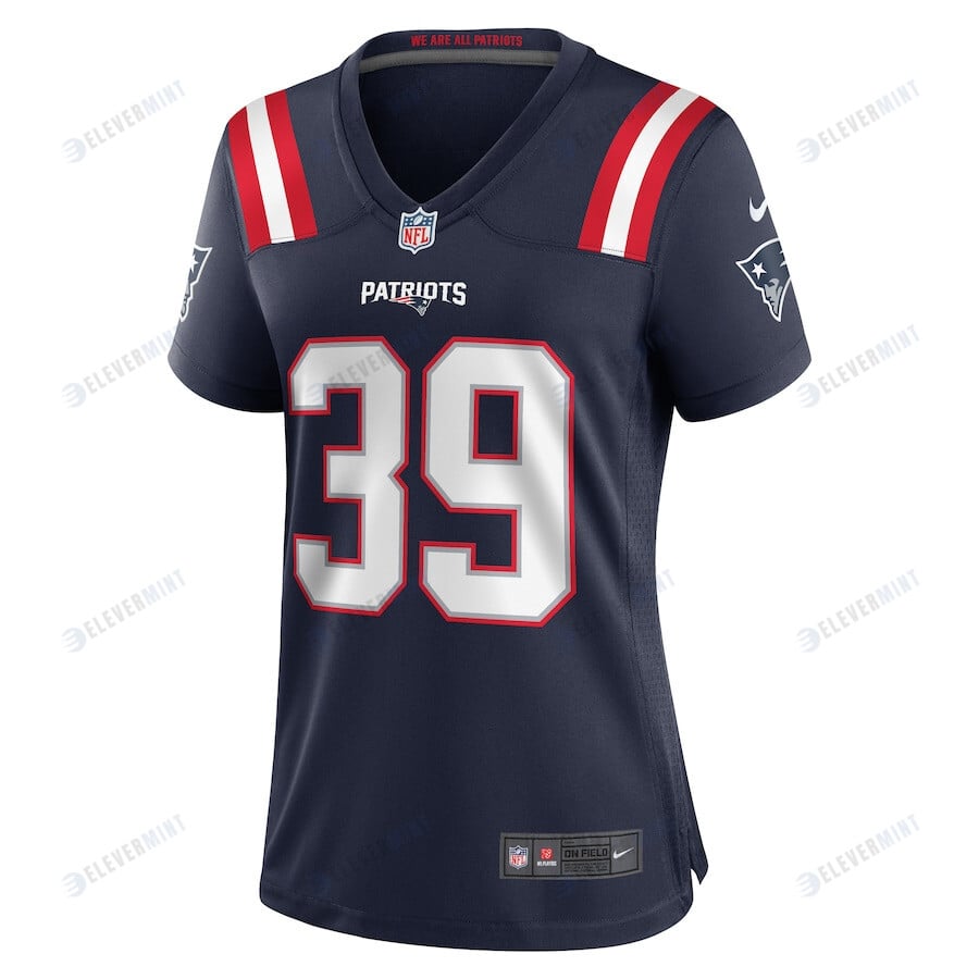 Corliss Waitman 39 New England Patriots Women Team Game Jersey - Navy