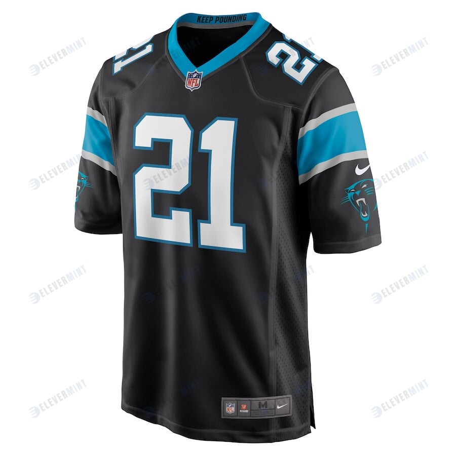 Jeremy Chinn 21 Carolina Panthers Men's Game Jersey - Black