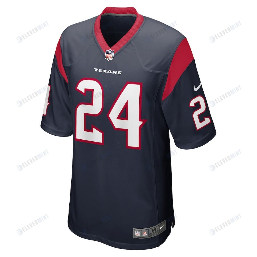 Derek Stingley Jr. 24 Houston Texans 2022 Draft First Round Pick Game Jersey In Navy