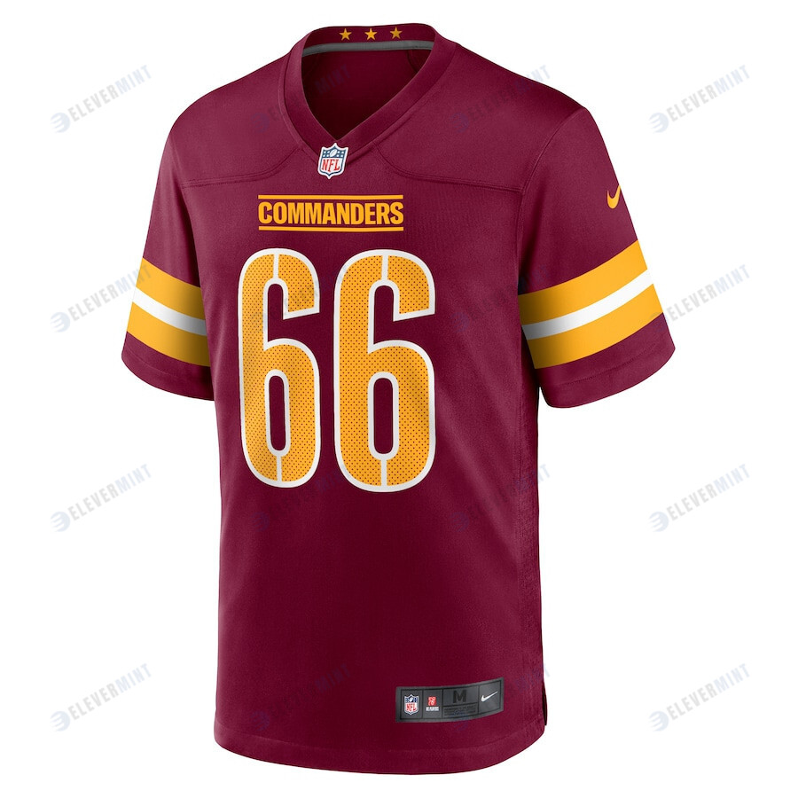 Trenton Scott 66 Washington Commanders Men Game Jersey - Burgundy