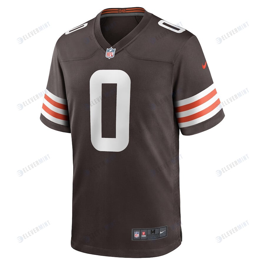 Greg Newsome II 0 Cleveland Browns Team Game Men Jersey - Brown